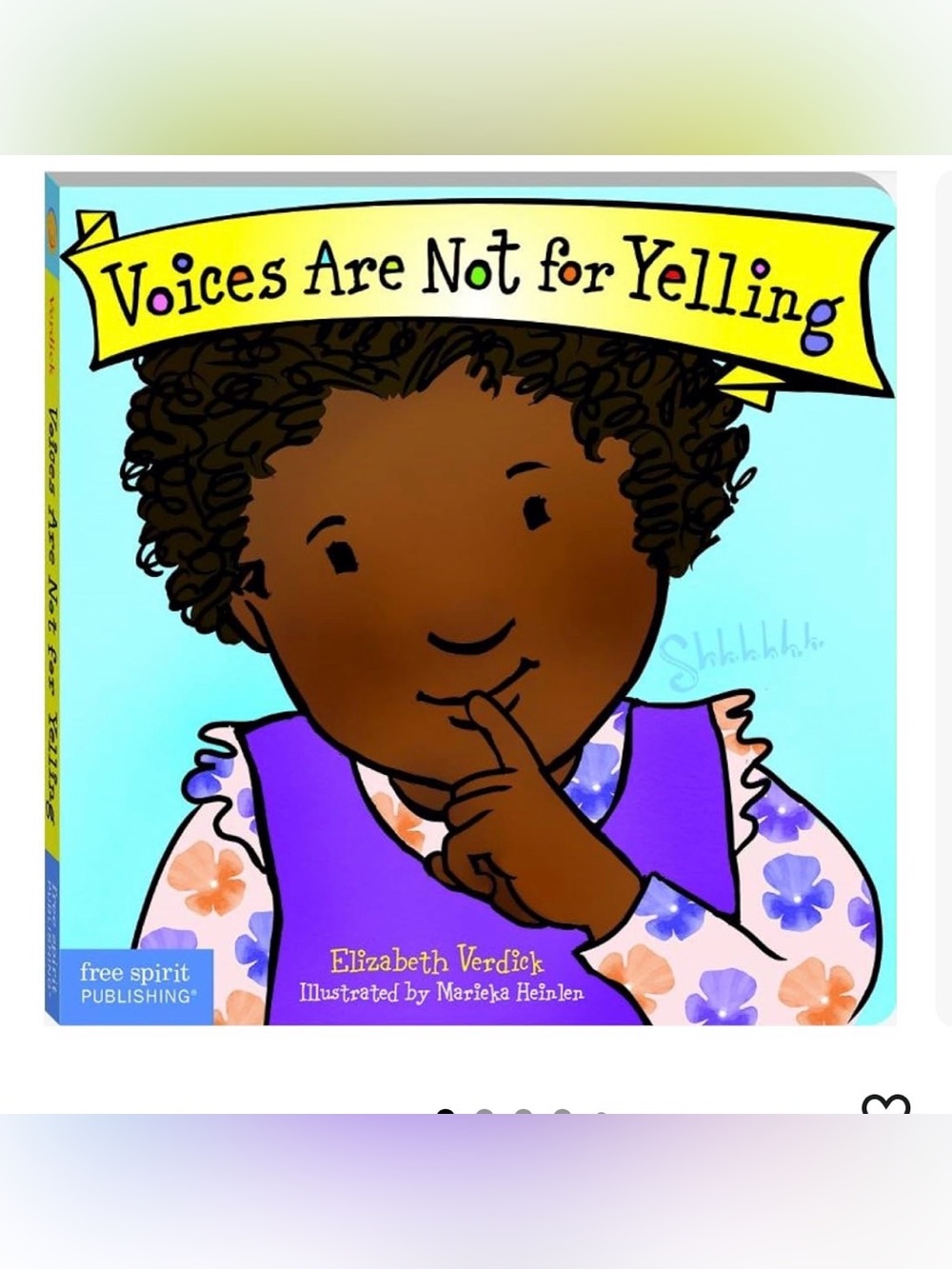 📖 3/$10 Kids books. Voices Are Not for Yelling - hard Cover